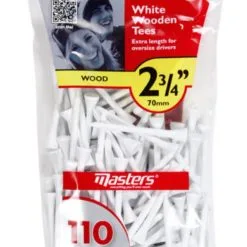 Bumpa Bag Wood Tees 2 3/4 White Bag 110