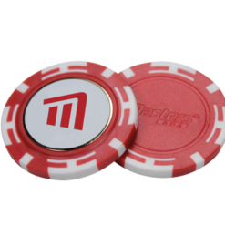 Masters Poker Chip &amp; Magnetic Ball Marker - Black