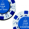Keep Calm Poker Chip Markers - 2 Pack 1 Keep Calm Poker Chip Markers - 2 Pack -Clubs Shop 2728520774