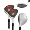 Palm Springs Golf E2i Mens 4-5 White Hybrid Set, Left Hand