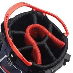 TAYLORMADE PRO 8.0 STAND BAG NAVY/WHITE/RED -Clubs Shop 33154 1