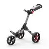 POWAKADDY 2022 MICRA PUSH CART-GUN METAL/RED TRIM -Clubs Shop 40384