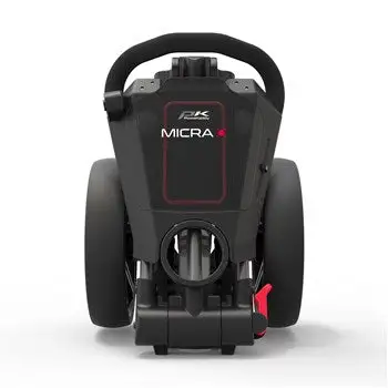 POWAKADDY 2022 MICRA PUSH CART-GUN METAL/RED TRIM 5 POWAKADDY 2022 MICRA PUSH CART-GUN METAL/RED TRIM - Image 3