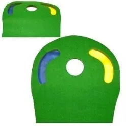 Clubs Shop 26 Forgan Golf PRACTICE Putting Mat With Hazards 9' X 2'