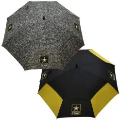 U.S. Army By MacGregor Golf Umbrella, 2 Pack, Camo And Black/Yellow