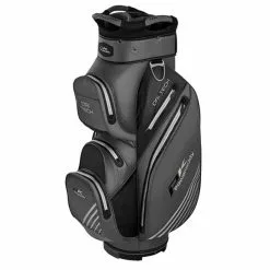 PowaKaddy Dri-Tech Cart Bag Titanium Black Silver