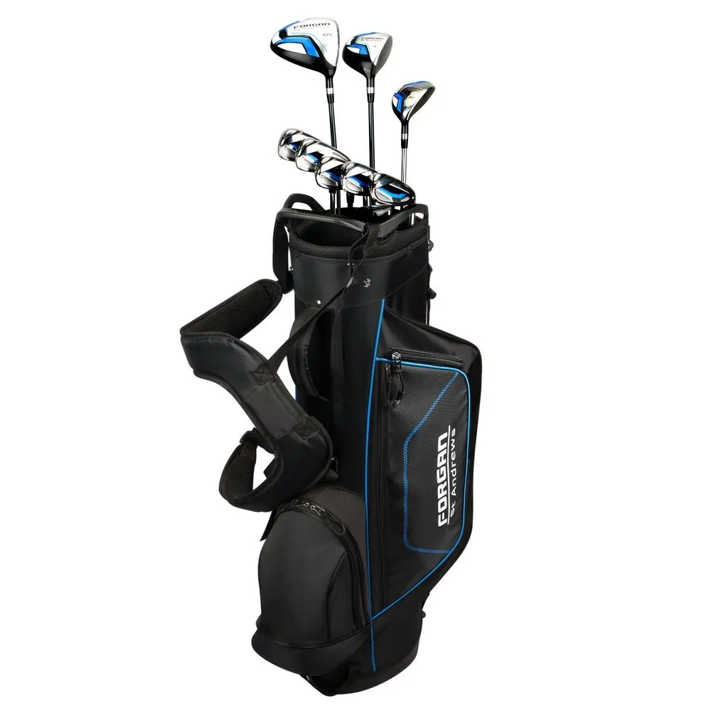 Forgan F200 +1 Inch Golf Clubs Set With Bag, Graphite/Steel, Mens Right Hand 3 Forgan F200 +1 Inch Golf Clubs Set With Bag, Graphite/Steel, Mens Right Hand
