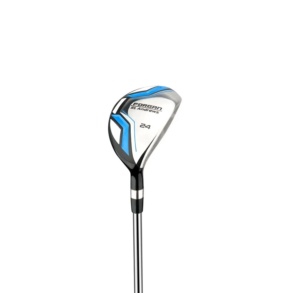 Forgan F200 +1 Inch Golf Clubs Set With Bag, Graphite/Steel, Stiff, Right Hand 6 Forgan F200 +1 Inch Golf Clubs Set With Bag, Graphite/Steel, Stiff, Right Hand - Image 4