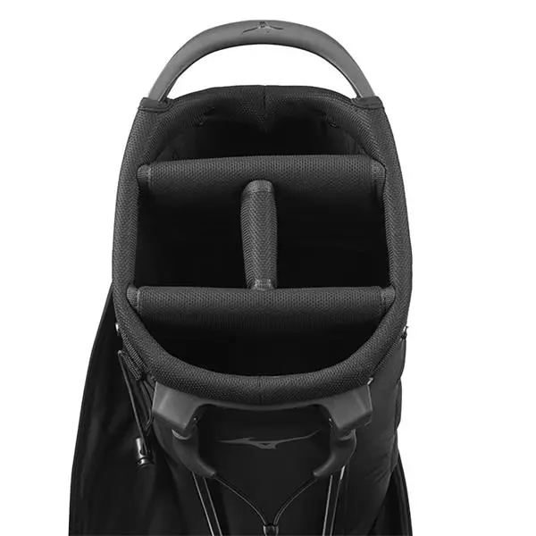 Mizuno BR-DRI FY21 Stand Bag Black Silver 5 Mizuno BR-DRI FY21 Stand Bag Black Silver - Image 3