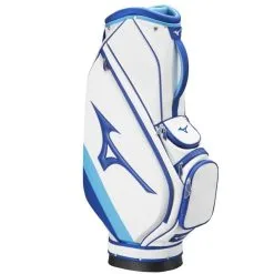 Mizuno Tour Staff Cart Bag 22 5W White Blue -Clubs Shop BTSTAFFCRT003 4 L