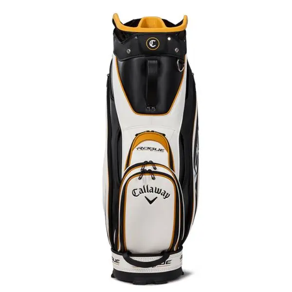 Callaway Staff HG Rogue Trolley White Black Gold 4 Callaway Staff HG Rogue Trolley White Black Gold - Image 2