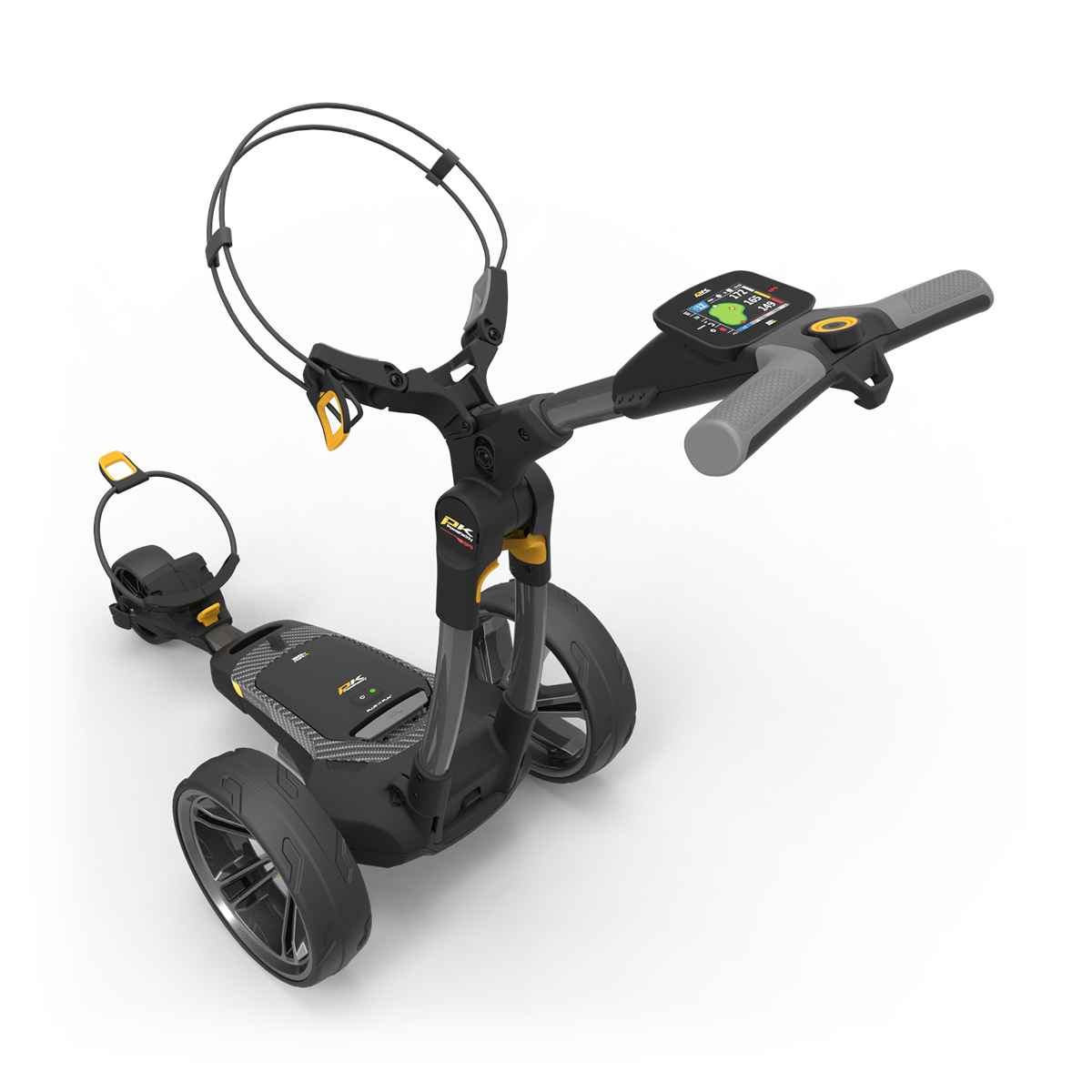 Powakaddy CT8 GPS 18 Hole Lithium Cart Gunmeta 3 Powakaddy CT8 GPS 18 Hole Lithium Cart Gunmeta