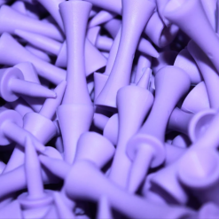 Longridge Plastic Castle Tees Purple 39Mm - 1000 Pack