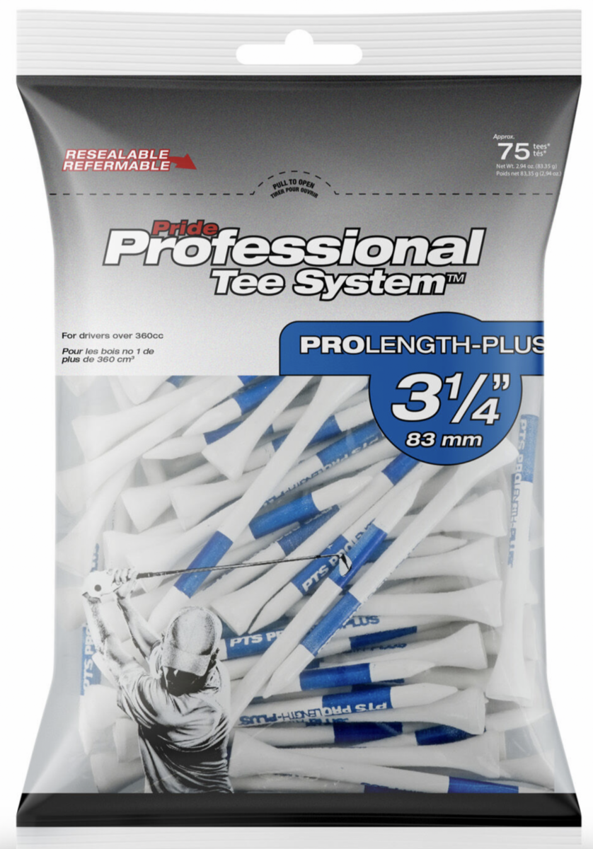 Pride Pts 3 1/4 Tee Pack Blue - 75 3 Pride Pts 3 1/4 Tee Pack Blue - 75