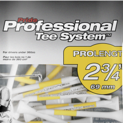 Pride Pts 2 3/4 Tee Pack Yellow - 20 Pack