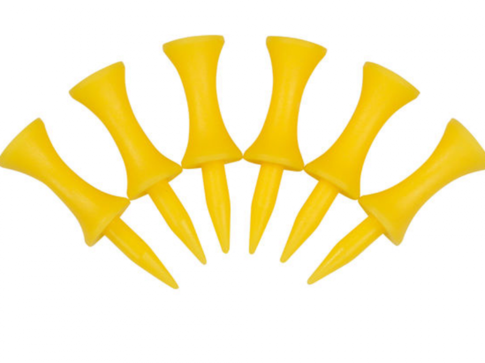 Longridge Plastic Castle Tees Yellow 25Mm - 1000 Pack 3 Longridge Plastic Castle Tees Yellow 25Mm - 1000 Pack