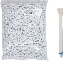 Masters 3 1/4 White Wooden Tees X 1000