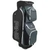 Ping Traverse 191 Cart Bag Slate Black White -Clubs Shop PI9A0301011 L