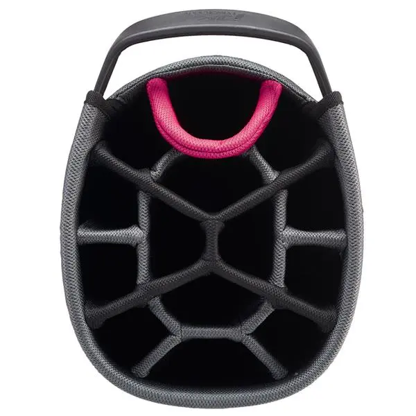 PowaKaddy Dri-Tech Cart Bag Gunmetal Hot Pink 22 4 PowaKaddy Dri-Tech Cart Bag Gunmetal Hot Pink 22 - Image 2