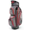 Powakaddy DLX-Lite Cart Bag Gunmetal Red -Clubs Shop PW22A0304003 L