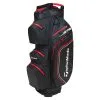 TaylorMade StormDry W/P Cart Bag Black Red -Clubs Shop TA21A0303001 L