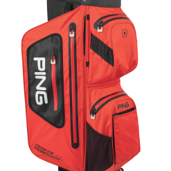 PING PIONEER 201 MONSOON WATERPROOF GOLF CART BAG SCARLET/BLACK