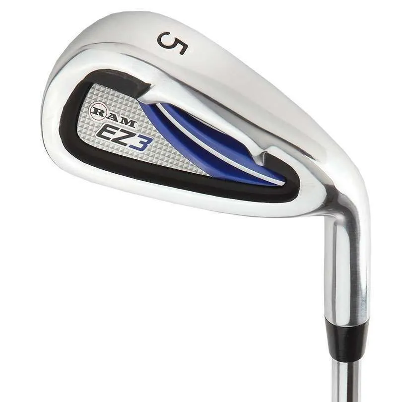 Ram Golf EZ3 Mens Right Hand Iron Set 5-6-7-8-9-PW - FREE HYBRID INCLUDED 4 Ram Golf EZ3 Mens Right Hand Iron Set 5-6-7-8-9-PW - FREE HYBRID INCLUDED - Image 2