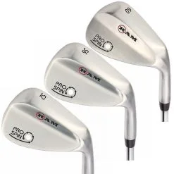 Ram Golf Pro Spin 3 Wedge Set - 52° Gap, 56° Sand, 60° Lob Wedges